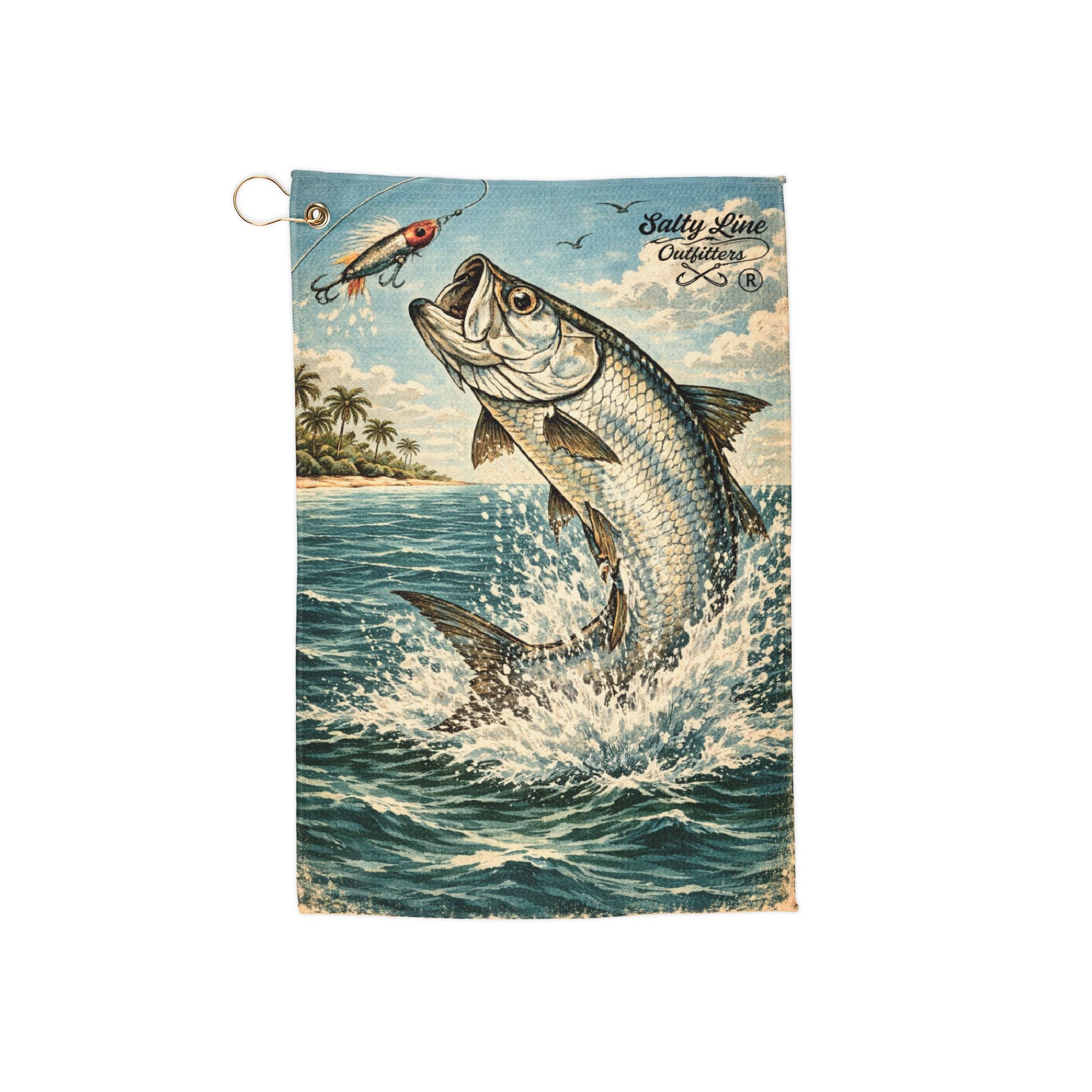 Tarpon Golf Towel