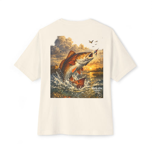 Redfish Graphic T-Shirt — Vintage Coastal Fishing Tee