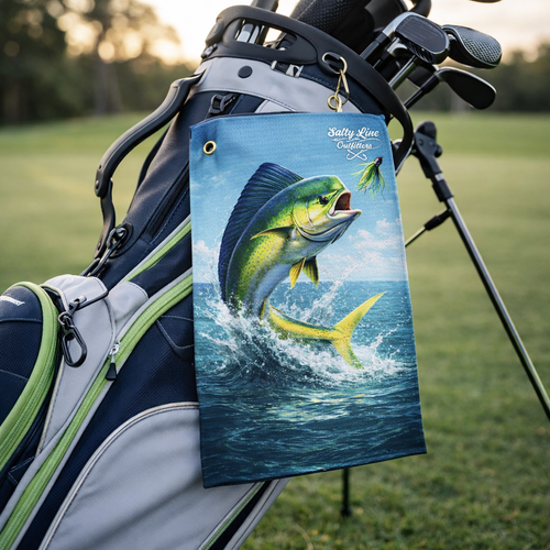 Mahi Mahi Golf Towel