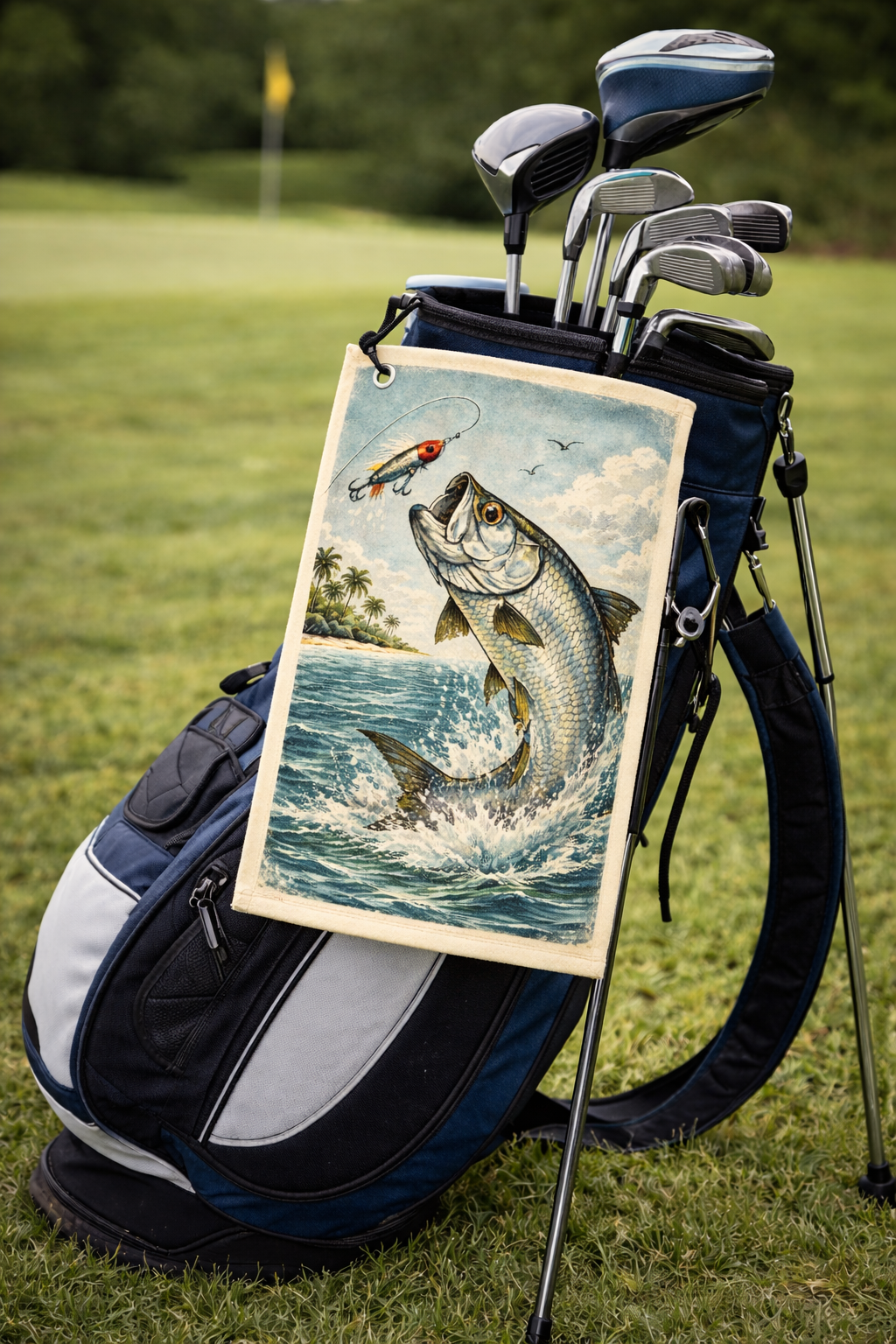 Tarpon Golf Towel