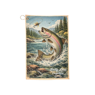 Trout Golf Towel